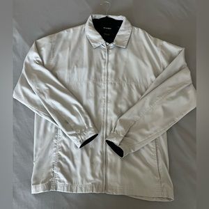 Mens Water/Wind Resistant Long Sleeved Tan Jacket